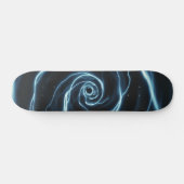 Skateboard Motif bleu courant électrique (Horz)