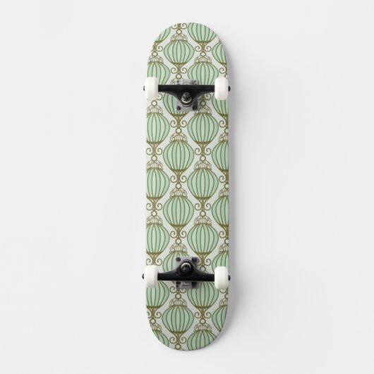 Skateboard Motif bleu de Motton (Recto)