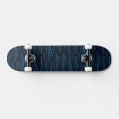 Skateboard Motif bleu de yacht (Horz)