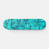 Skateboard Motif bleu Turquoise turquoise (Horz)