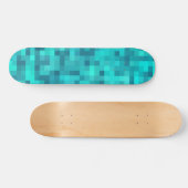 Skateboard Motif bleu Turquoise turquoise (Horz)