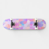 Skateboard Motif bohème multicolore (Horz)