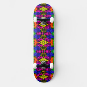 Skateboard Motif brillant d'art Abstrait