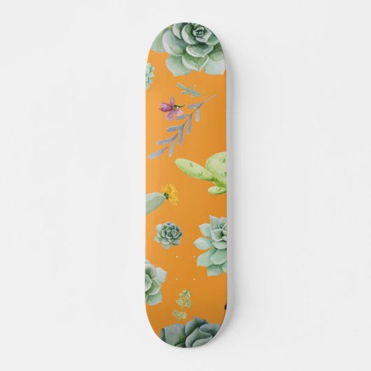Skateboard Motif Cactus 11 (Devant)
