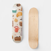 Skateboard Motif café (Recto)