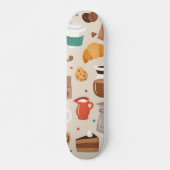 Skateboard Motif café (Devant)