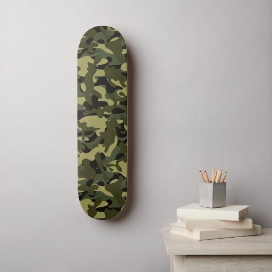 Skateboard Motif camouflage Euro Spring (Art mural)