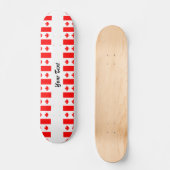 Skateboard Motif canadien (Recto)