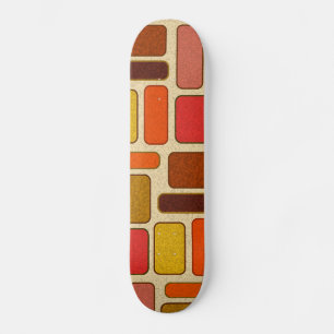 Skateboard Motif Carré d'art moderne