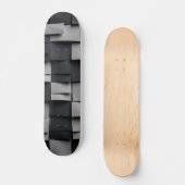 Skateboard Motif Carreaux Classique (Recto)
