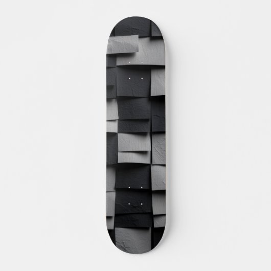 Skateboard Motif Carreaux Classique (Devant)
