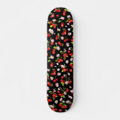 Skateboard Motif cerise 2 (Devant)