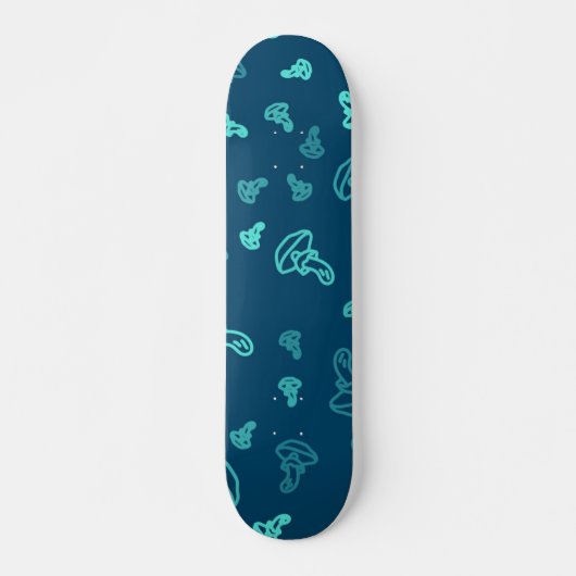 Skateboard Motif champignon (Devant)