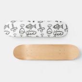 Skateboard Motif chrétien (Horz)