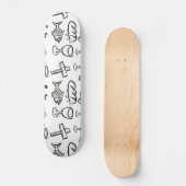 Skateboard Motif chrétien (Recto)
