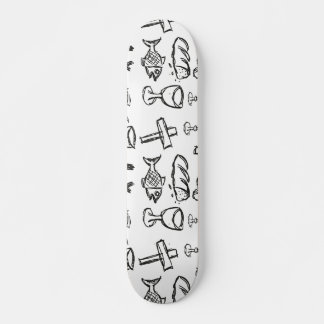 Skateboard Motif chrétien