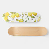 Skateboard Motif citron aquarelle (Horz)