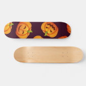 Skateboard motif citrouille (Horz)