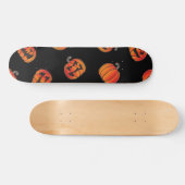 Skateboard motif citrouille (Horz)