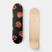 Skateboard motif citrouille (Recto)