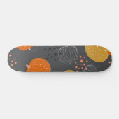 Skateboard motif citrouille (Horz)
