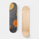 Skateboard motif citrouille (Recto)