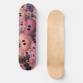 Skateboard Motif Cœurs Esthétique (Recto)
