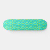 Skateboard motif coloré moderne (Horz)