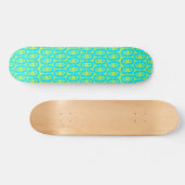 Skateboard motif coloré moderne (Horz)