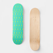 Skateboard motif coloré moderne (Recto)