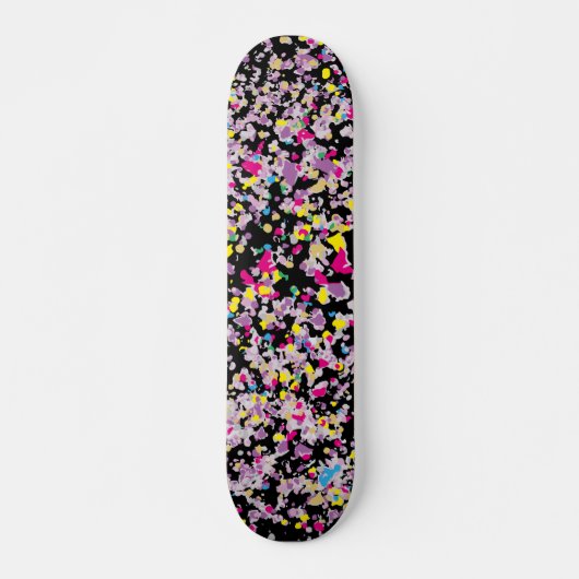 Skateboard Motif Confetti (Devant)