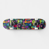 Skateboard motif cool amoureux du graffiti (Horz)