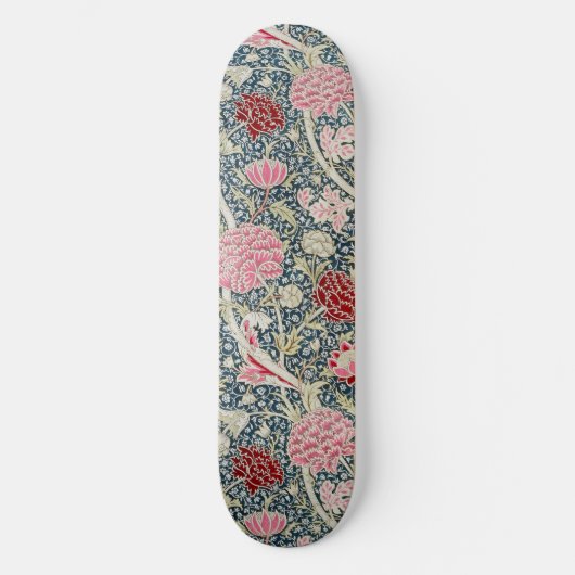 Skateboard Motif Crayon (par William Morris) (Recto)
