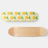 Skateboard Motif d'ananas jaune vif (Horz)