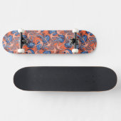 Skateboard Motif d'Ancre et de méduses (Horz)