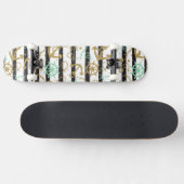 Skateboard Motif d'ancre flottante (Horz)