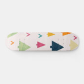 Skateboard motif d'arbre de Noël (Horz)