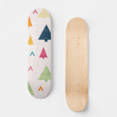 Skateboard motif d'arbre de Noël (Recto)