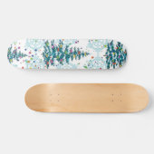Skateboard motif d'arbre de Noël (Horz)