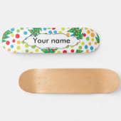 Skateboard Motif d'arbres de Noël (Horz)
