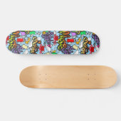 Skateboard Motif d'art du graffiti tendance (Horz)