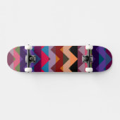 Skateboard Motif de bande Aztec Chevron Zigzag (Horz)