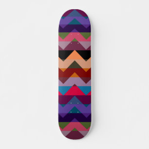 Skateboard Motif de bande Aztec Chevron Zigzag
