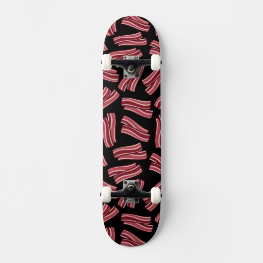 Skateboard Motif de bandes de lard (Recto)