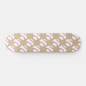 Skateboard Motif de baseball (Horz)