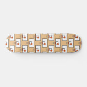 Skateboard Motif de basket-ball (Horz)