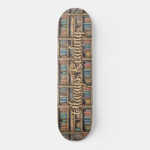 Skateboard Motif de bibliothèque Fairytale (Recto)