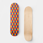 Skateboard Motif de bloc 01 (Recto)