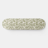 Skateboard Motif de branche d'olive minimal (Horz)