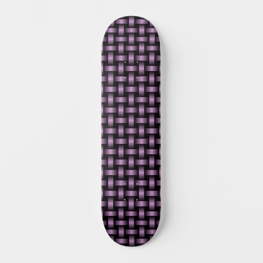 Skateboard Motif de brasage noir violet (Recto)